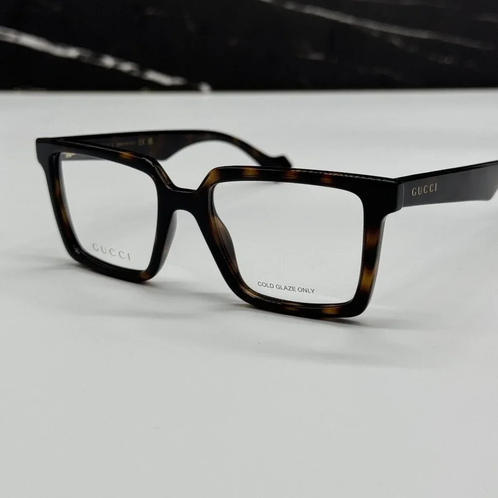 NEW GUCCI GG1540O 002 HAVANA UNISEX EYEGLASSES GUCCI
